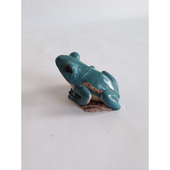PULO FROG Figurine Trinket Box Pot Bellys Harmony Kingdom 2004 - Picture 3 of 6